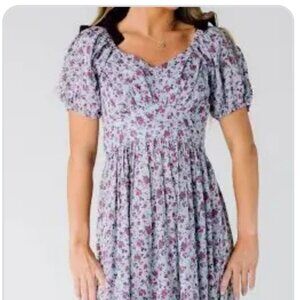 Citrus The Swiss Dobby Bow Maxi Dress